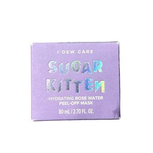 I Dew Care Sugar Kitten Hydrating Rose Water Peel-Off Mask. NEW, NWB